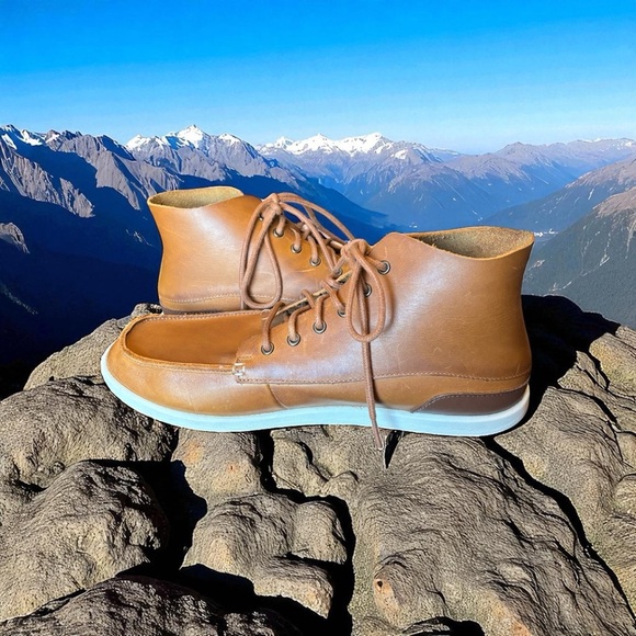 Men's OluKai Nalukai Tan Leather Chukka Boots. EU 44. - Picture 8 of 10